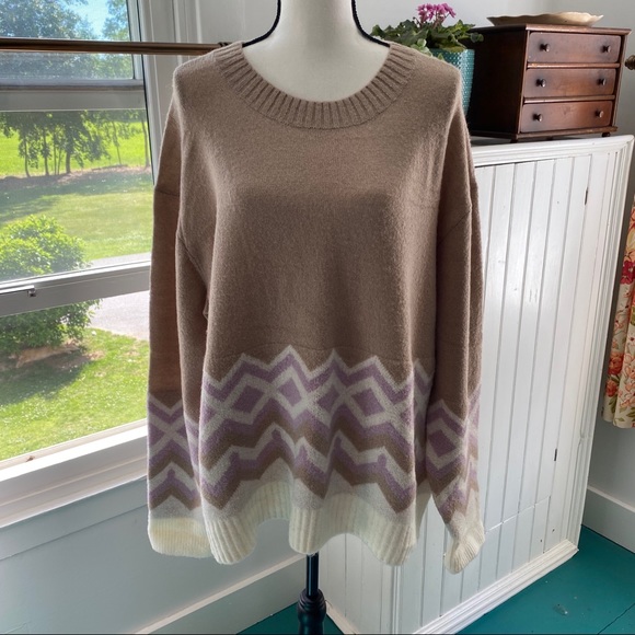 J. Crew Geometric Fair Isle Sweater - Picture 5 of 13